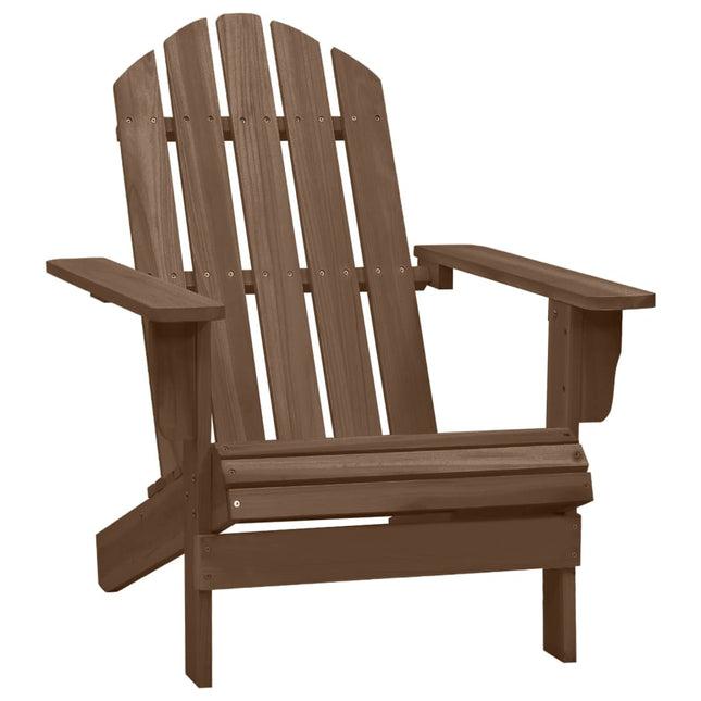 Sedia da Giardino in Legno Marrone