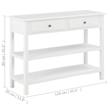 Credenza Grigia 110x35x80 cm in MDF