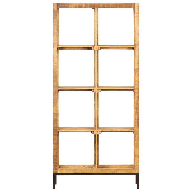 Libreria 80x25x175 cm in Legno Massello di Mango