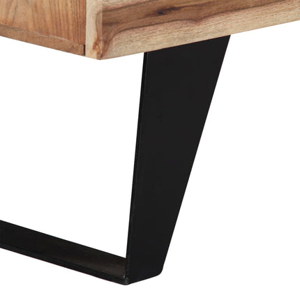 Credenza 150x40x79 cm in Legno Massello di Acacia