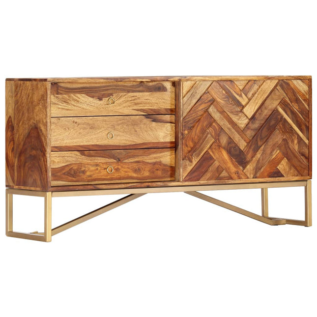 Credenza 118x30x60 cm in Legno Massello di Sheesham