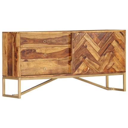 Credenza 118x30x60 cm in Legno Massello di Sheesham