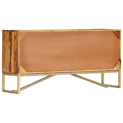 Credenza 118x30x60 cm in Legno Massello di Sheesham