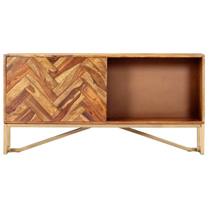 Credenza 118x30x60 cm in Legno Massello di Sheesham