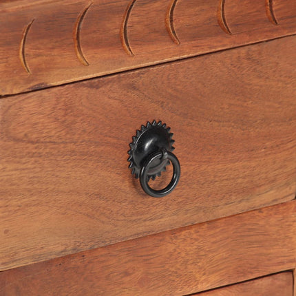 Credenza 62x30x75 cm in Legno Massello di Acacia