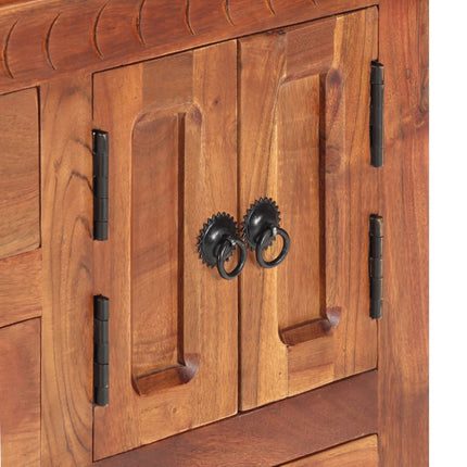 Credenza 62x30x75 cm in Legno Massello di Acacia