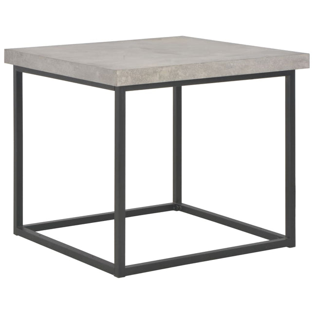 Tavolino da Salotto 55x55x53 cm Aspetto Cemento