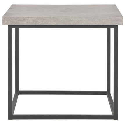 Tavolino da Salotto 55x55x53 cm Aspetto Cemento