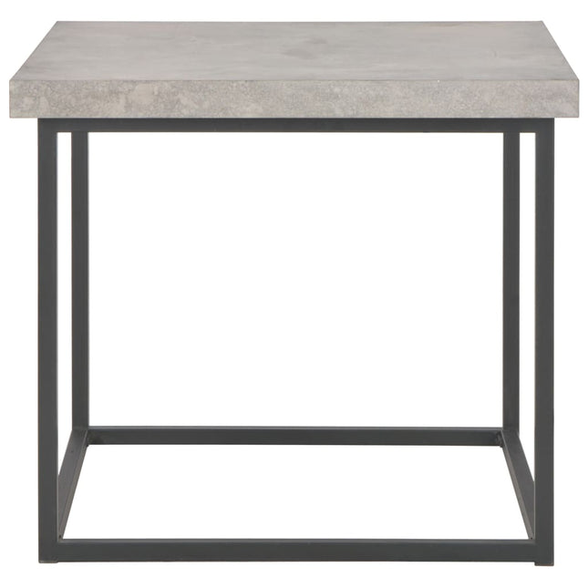 Tavolino da Salotto 55x55x53 cm Aspetto Cemento