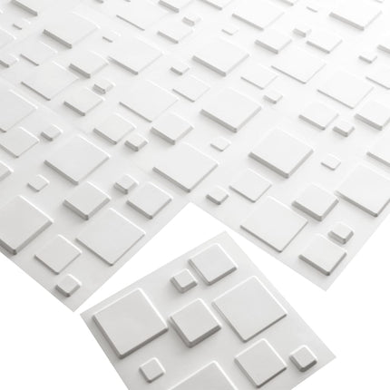 24 pz Pannelli Murali 3D GA-WA09 Squares