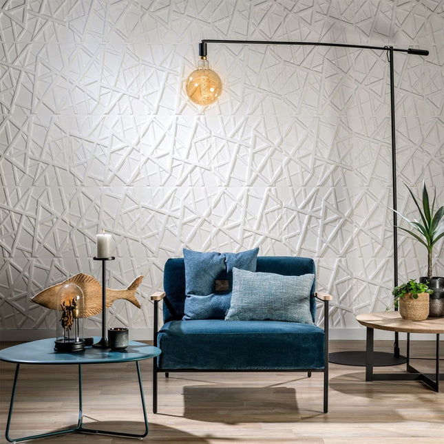 24 pz Pannelli Murali 3D GA-WA26 Olivia