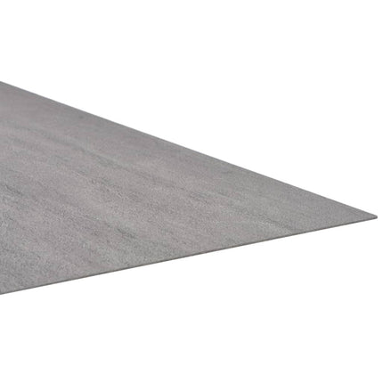 Listoni per Pavimenti Autoadesivi in PVC 5,11 m² Grigio Granito