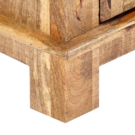 Credenza con 4 Cassetti 160x40x85 cm Legno Massello di Mango