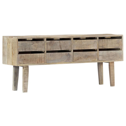 Credenza 140x30x60 cm in Legno Massello di Mango