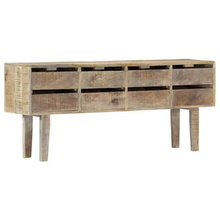 Credenza 140x30x60 cm in Legno Massello di Mango