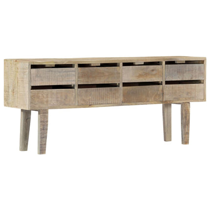 Credenza 140x30x60 cm in Legno Massello di Mango