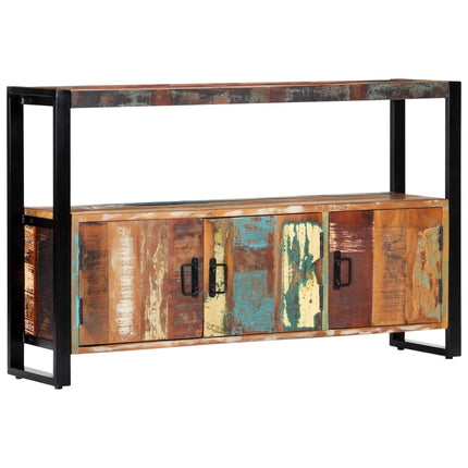 Credenza 120x30x75 cm in Legno Massello di Recupero