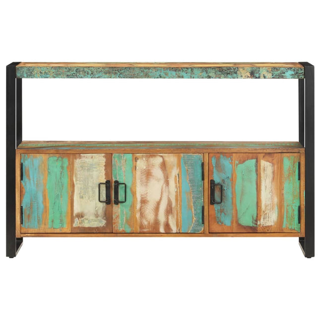 Credenza 120x30x75 cm in Legno Massello di Recupero