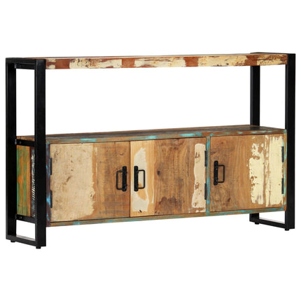 Credenza 120x30x75 cm in Legno Massello di Recupero