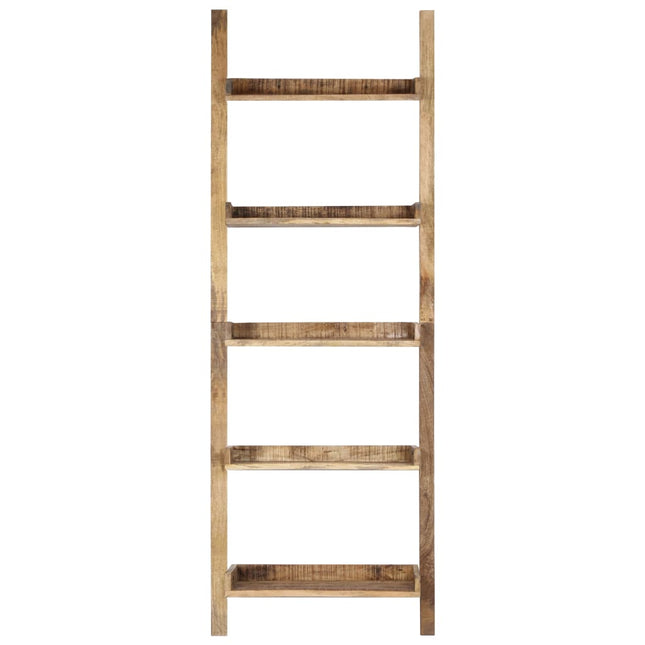 Ladder Shelf Brown 75x37x205 cm solido Mango Legno