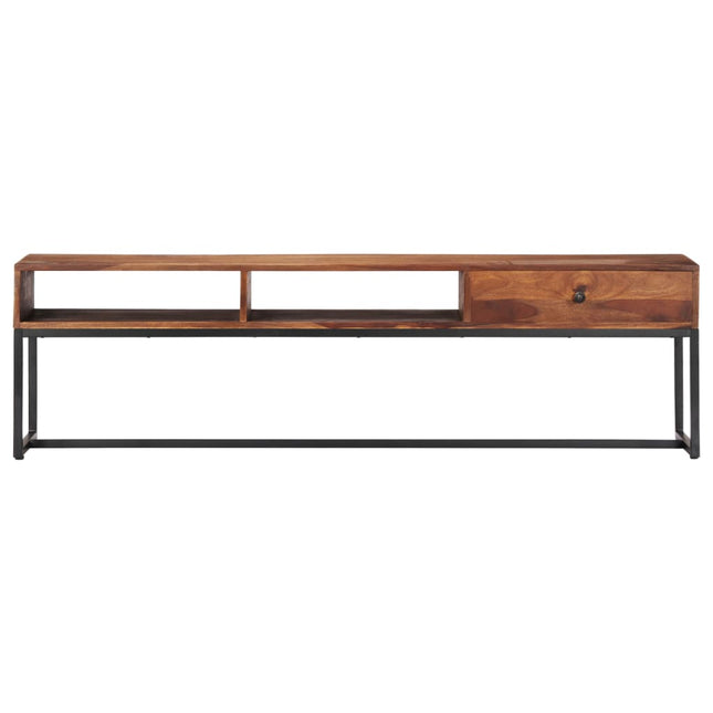 Mobile Porta TV 160x30x45 cm in Legno Massello di Sheesham
