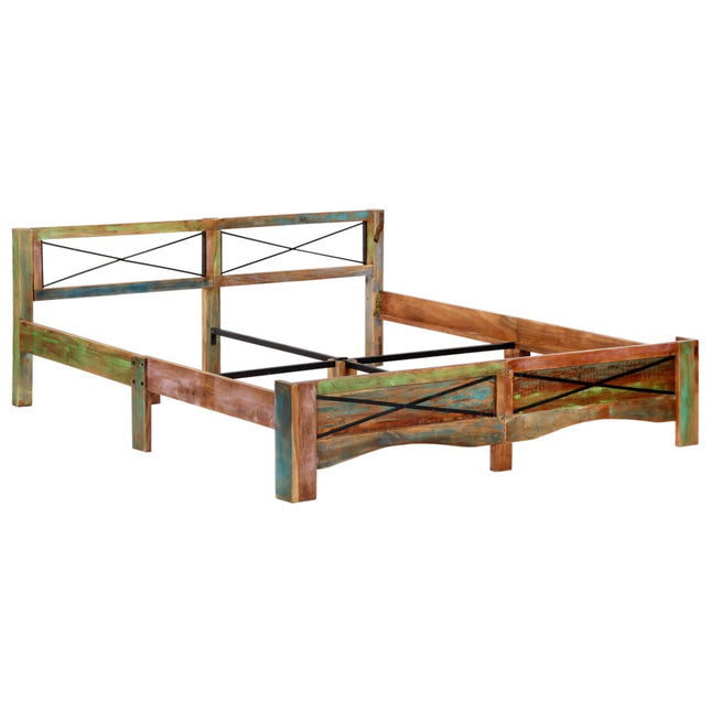 Giroletto senza Materasso in Legno di Recupero 180x200 cm