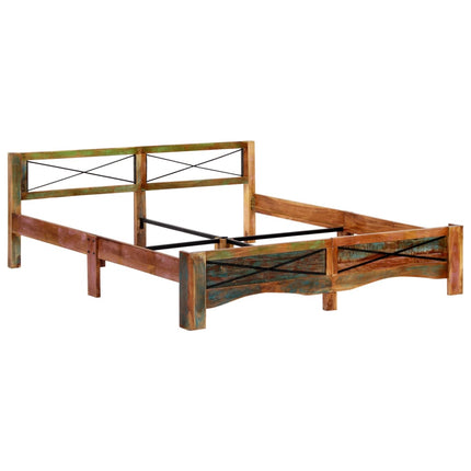 Giroletto senza Materasso in Legno di Recupero 180x200 cm