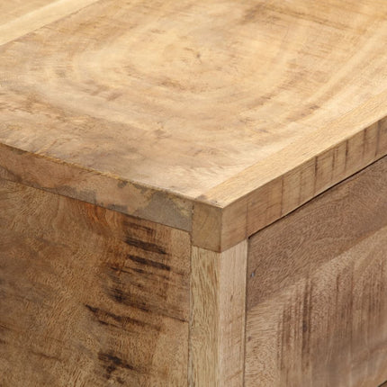 Credenza 140x35x75 cm in Legno Massello di Mango