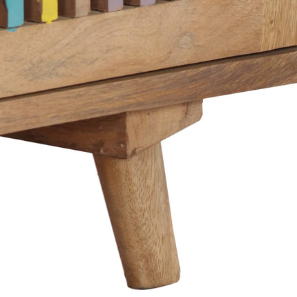 Credenza 150x30x75 cm in Legno Massello di Mango