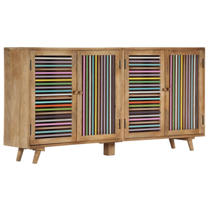 Credenza 150x30x75 cm in Legno Massello di Mango