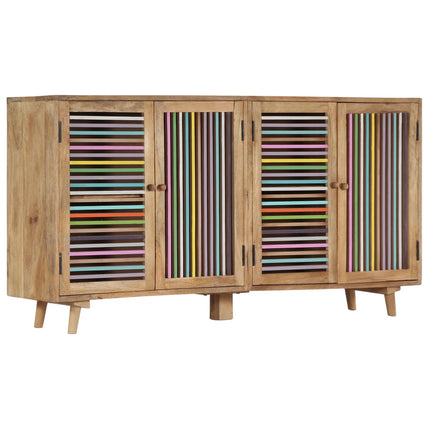 Credenza 150x30x75 cm in Legno Massello di Mango
