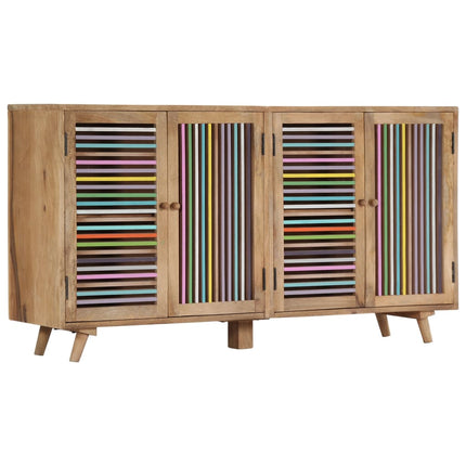 Credenza 150x30x75 cm in Legno Massello di Mango