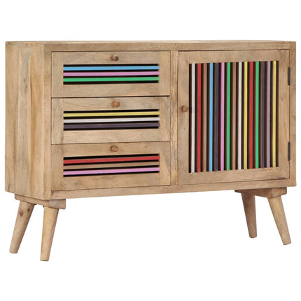 Credenza 100x30x75 cm in Legno Massello di Mango