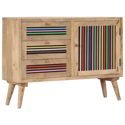 Credenza 100x30x75 cm in Legno Massello di Mango