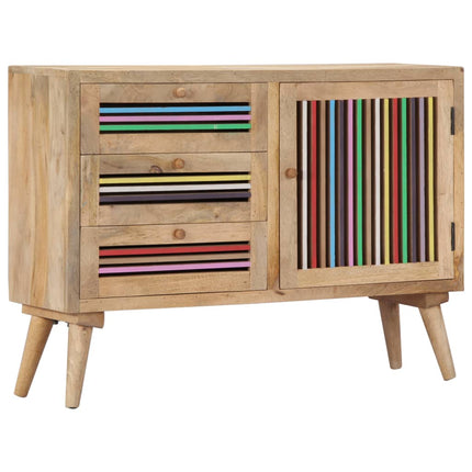 Credenza 100x30x75 cm in Legno Massello di Mango