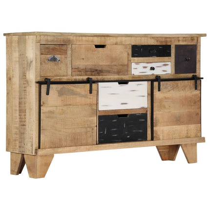 Credenza 140x38x90 cm in Legno Massello di Mango