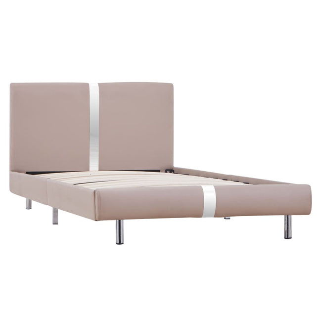 Giroletto senza Materasso Cappuccino in Similpelle 90x200 cm