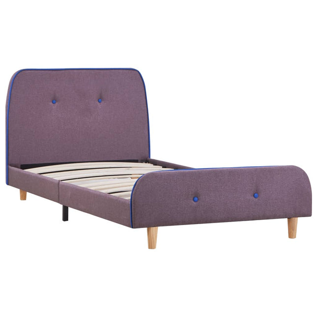 Giroletto senza Materasso Tortora 90x200 cm in Tessuto
