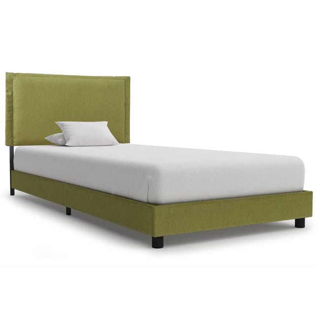 Giroletto senza Materasso Verde in Tessuto 90x200 cm