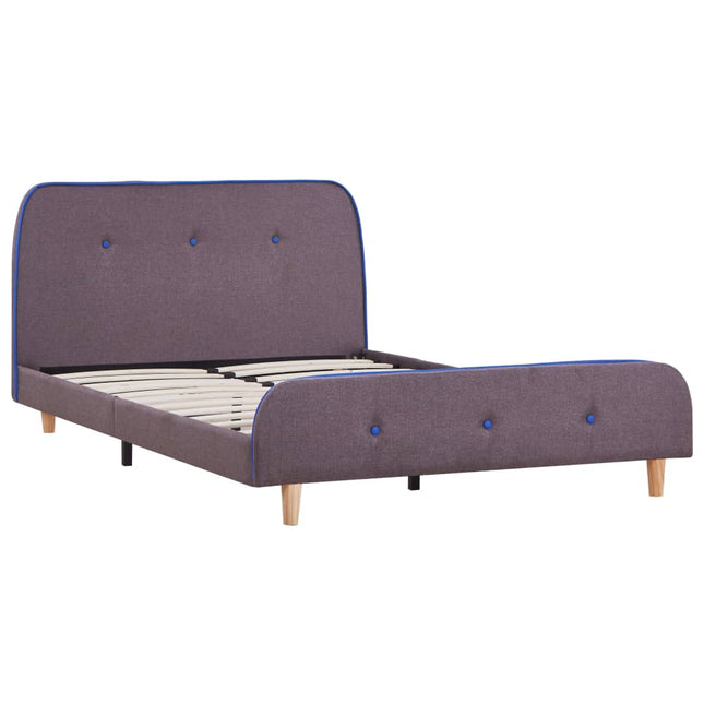 Giroletto senza Materasso Tortora 120x190 cm in Tessuto
