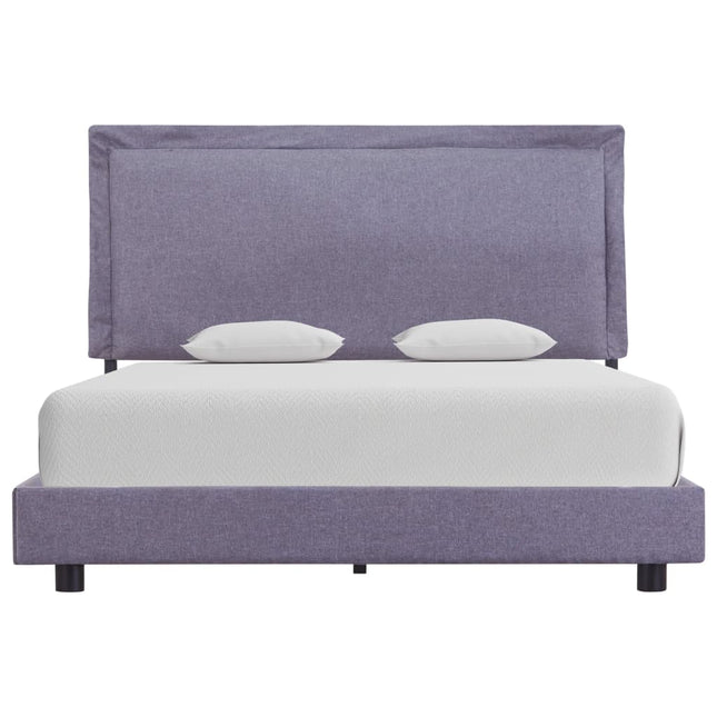 Giroletto senza Materasso Grigio Chiaro 135x190 cm in Tessuto