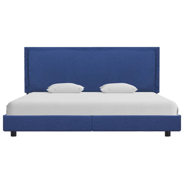 Giroletto senza Materasso Blu 150x200 cm in Tessuto
