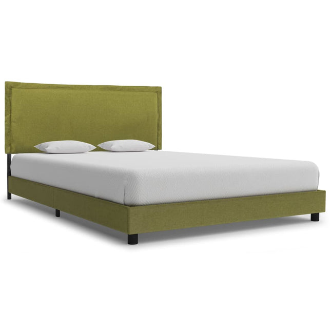 Giroletto senza Materasso Verde 135x190 cm in Tessuto
