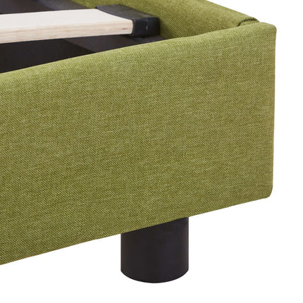 Giroletto senza Materasso Verde 150x200 cm in Tessuto