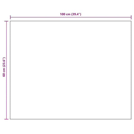 Specchio Senza Cornice 100x60 cm in Vetro
