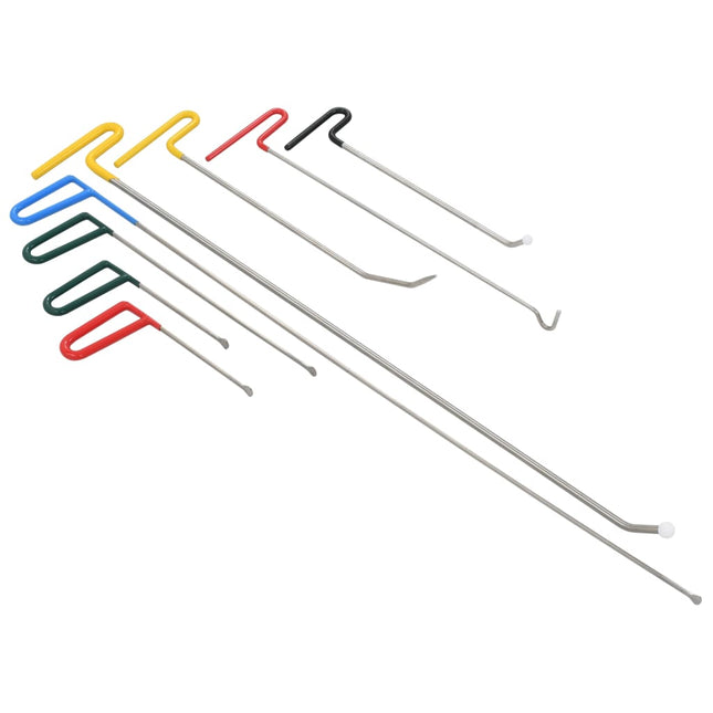 Set Rimozione Ammaccature 8 pz senza Verniciatura Acciaio Inox