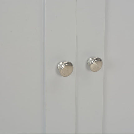 Credenza Grigia 112x35x81 cm