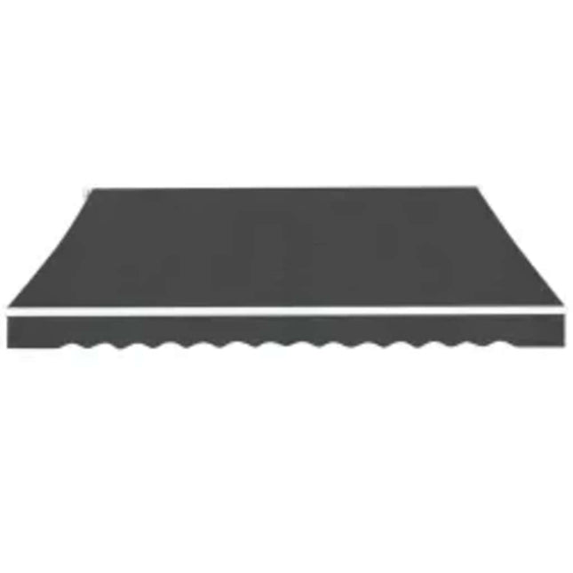Tenda da Sole Pieghevole Manuale 600 cm Antracite