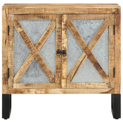 Credenza 80x30x76 cm in Legno Massello di Mango