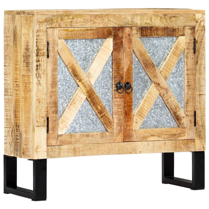 Credenza 80x30x76 cm in Legno Massello di Mango